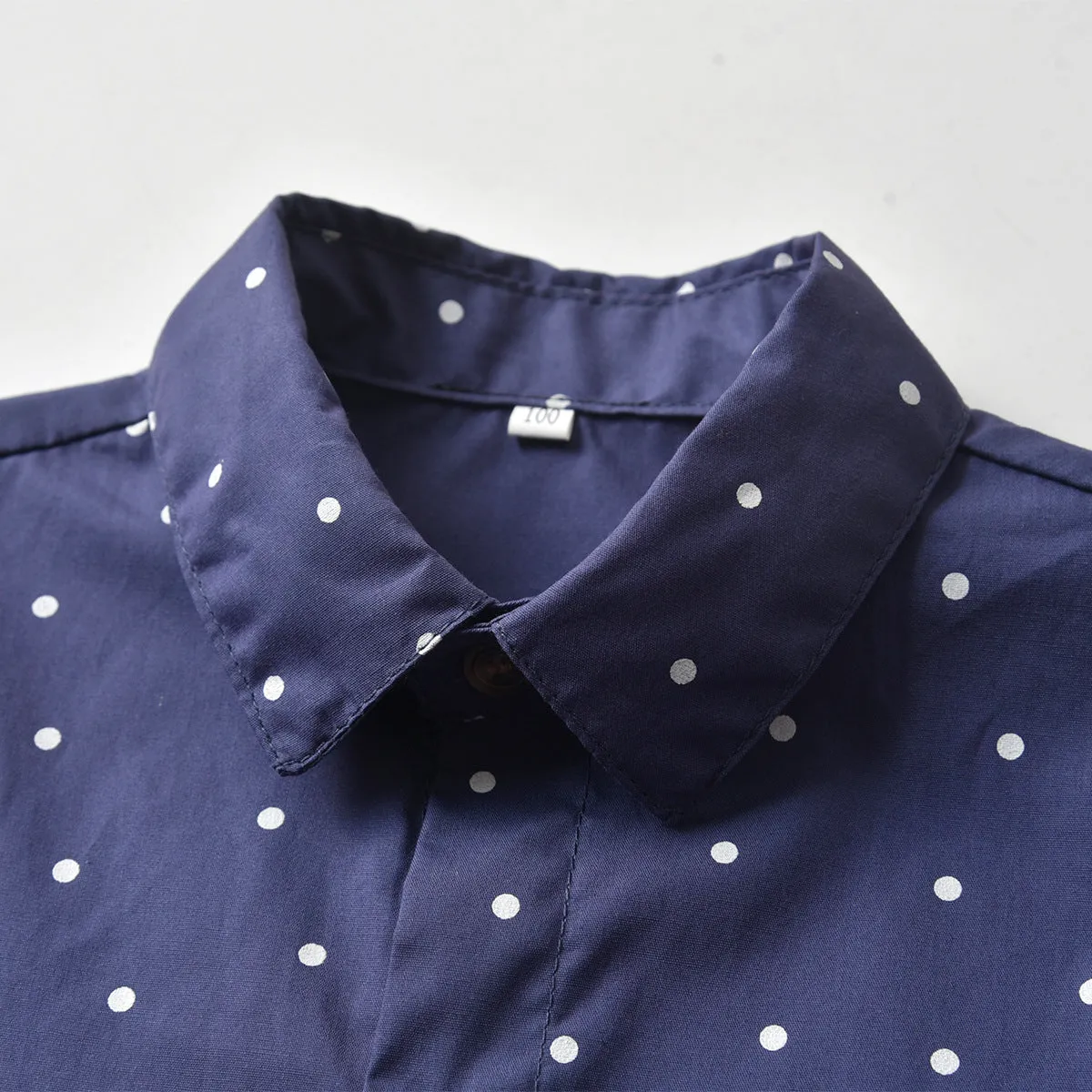 2 Pieces Set Baby Kid Boys Birthday Party Bow Shirts And Polka dots Shorts Wholesale 230105788