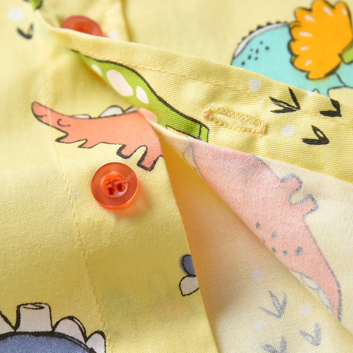 2 Pieces Set Baby Kid Boys Birthday Party Dinosaur Bow Print Shirts And Solid Color Rompers Wholesale 211109211