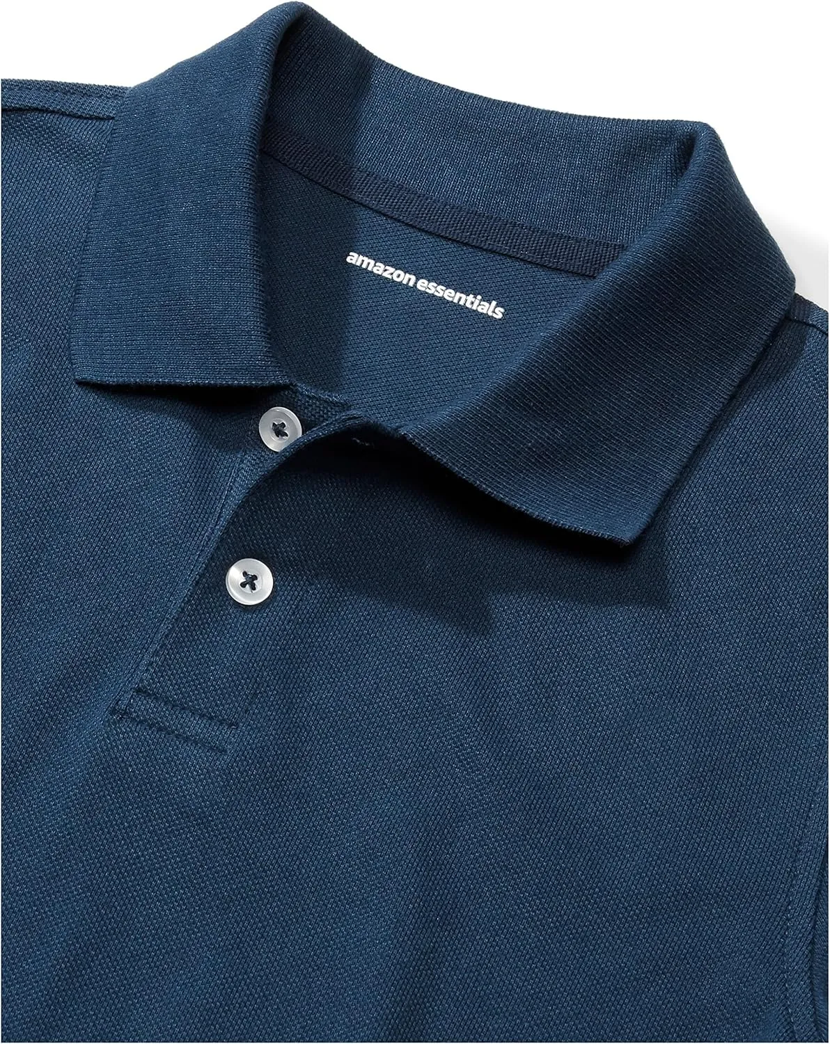 Amazon Essentials Boys and Toddlers' Short-Sleeve Pique Polo Shirts, Multipacks