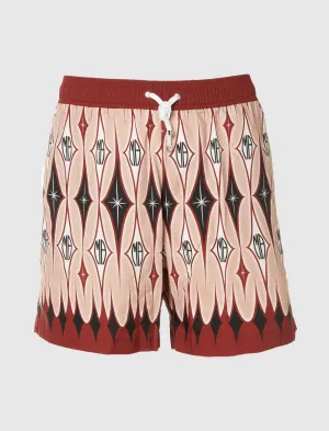 ARGYLE SWIM TRUNK
