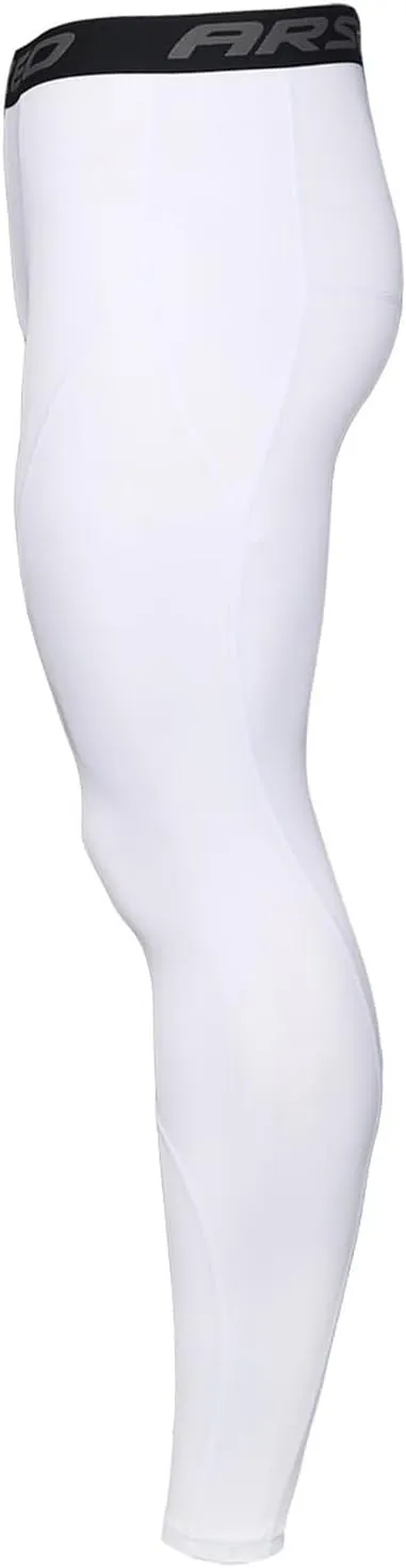ARSUXEO Men's Compression Tights Running Pants Baselayer Legging K3