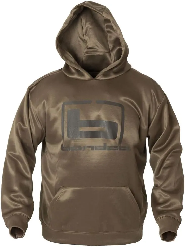 Banded Logo Hoodie  Soft Cotton-Blend Hunting & Casual Sweatshirt with Adjustable Hood