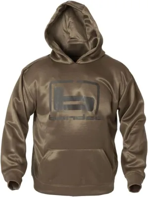 Banded Logo Hoodie  Soft Cotton-Blend Hunting & Casual Sweatshirt with Adjustable Hood