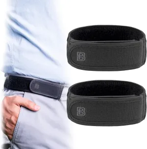 BeltBro Titan No Buckle Elastic Belt For Men  Fits 1.5 Inch Belt Loops, Comfortable and Easy To Use