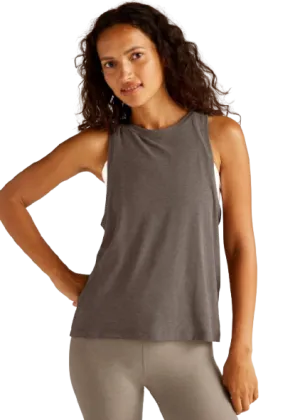 Beyond Yoga Featherweight Rebalance Tank - Soft Umber Heather