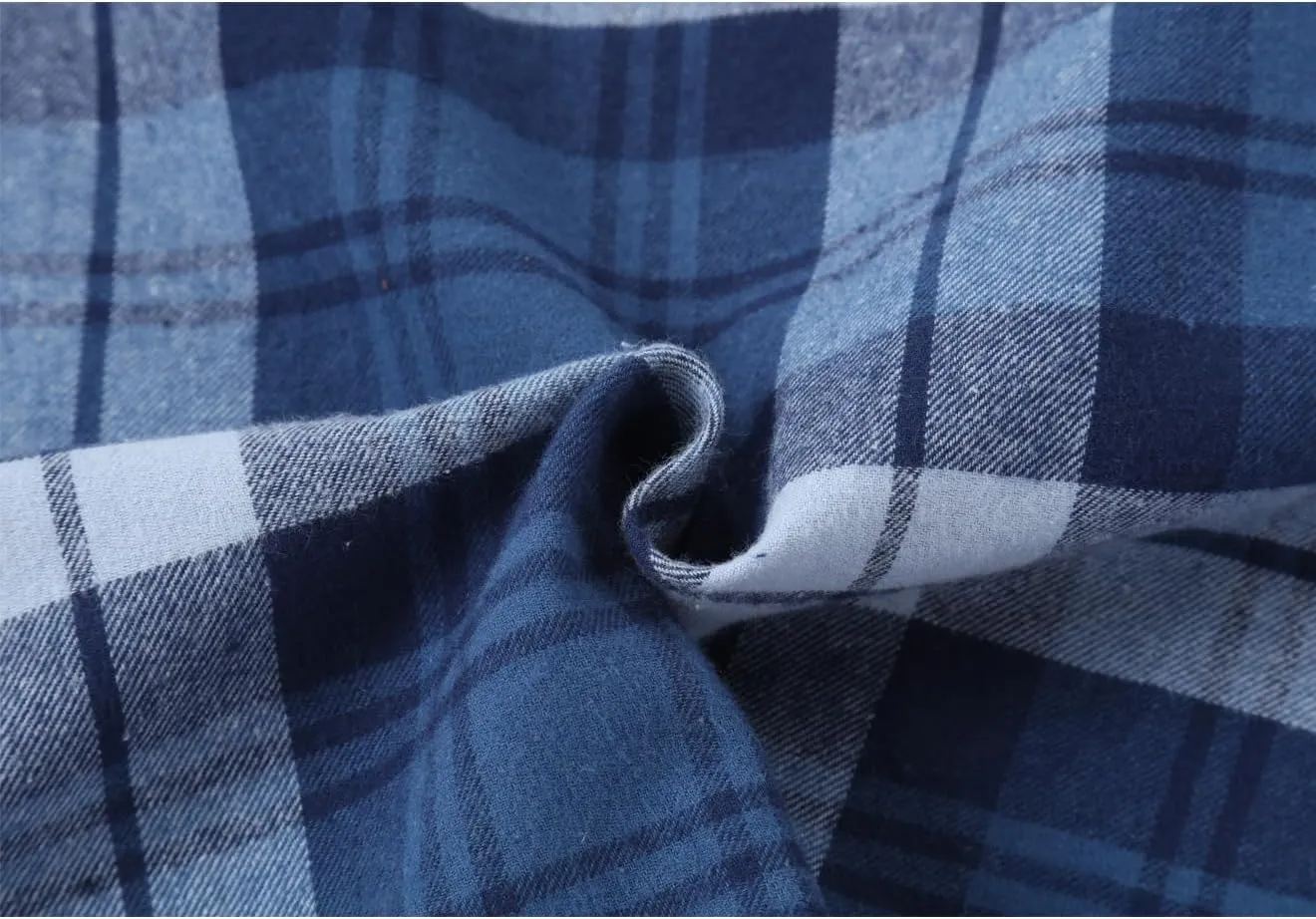 Big Boys Shorts, Plaid Loose Cotton Sleep Lounge Pants 10-16 Years