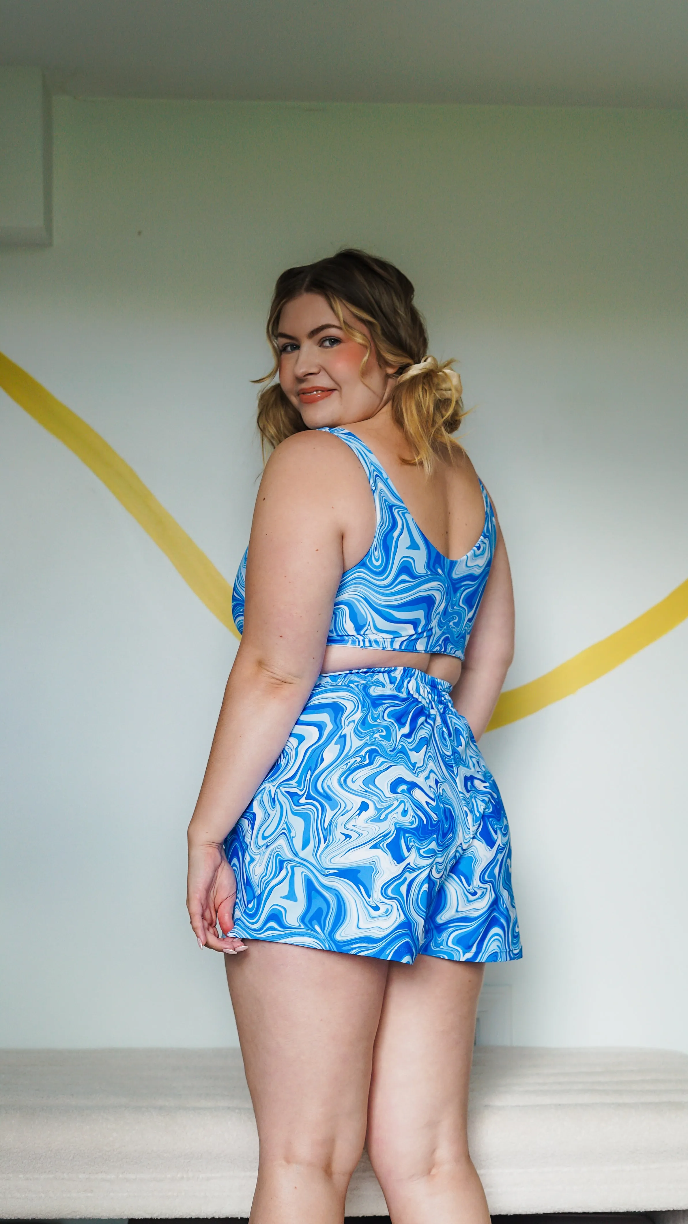 Blue Marble Ruch Front Top