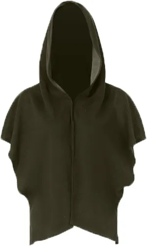 BPURB Halloween Cloak Medieval Knight Pagan Hooded Cape Hat Cosplay Costumes Hooded Poncho