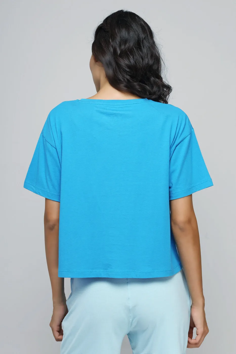 Breezy Blue Shorts Set