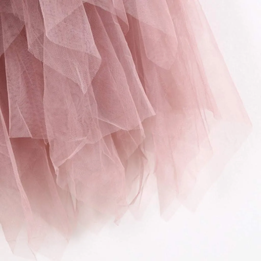 Casual Womens Comfortable High Waist Pleated Tutu Skirt Ladies Midi Skirt Pleated Mini Skirt