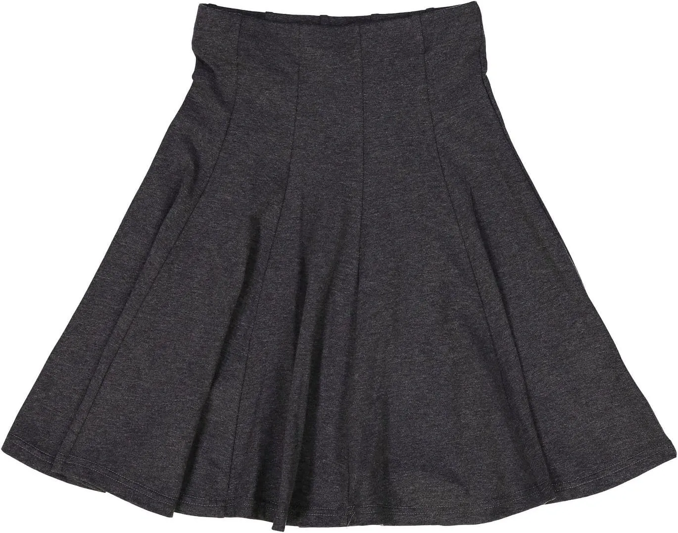 Classic Fit & Flare Cotton Pleated Skirt  Comfortable High-Waisted Knee & Midi Length for Everyday Style