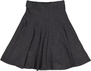 Classic Fit & Flare Cotton Pleated Skirt  Comfortable High-Waisted Knee & Midi Length for Everyday Style