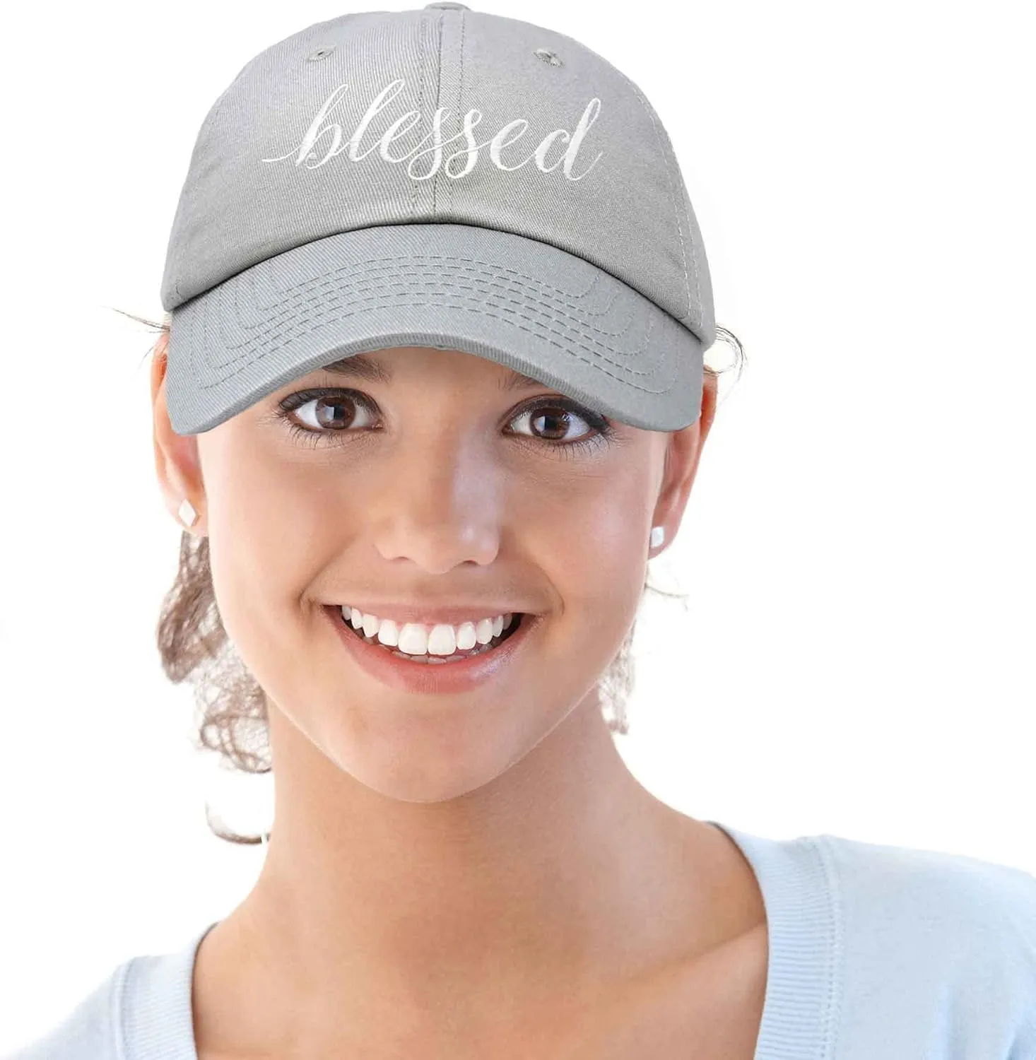 DALIX Blessed Women's Baseball Cap Soft Cotton Dad Hat