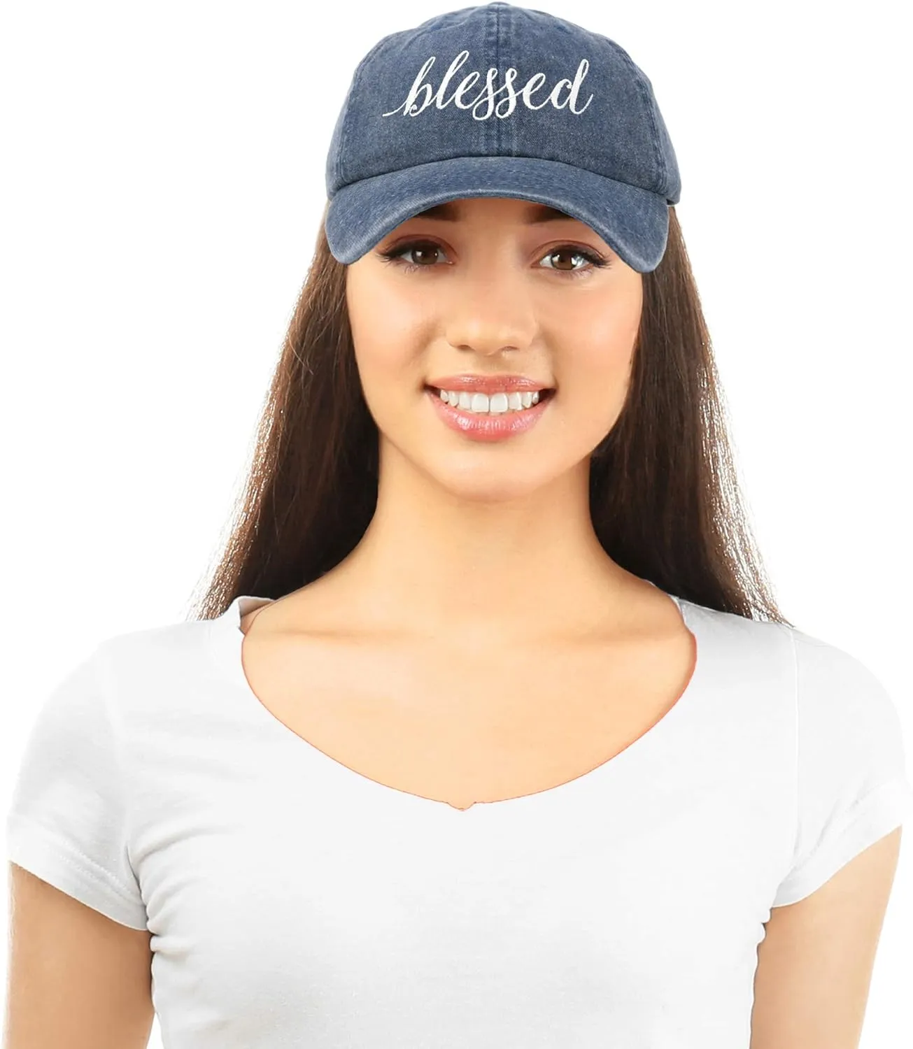 DALIX Blessed Women's Baseball Cap Soft Cotton Dad Hat