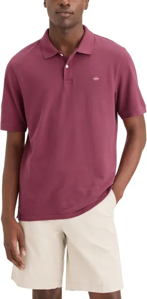 Dockers Men's Slim Fit Short Sleeve Polo