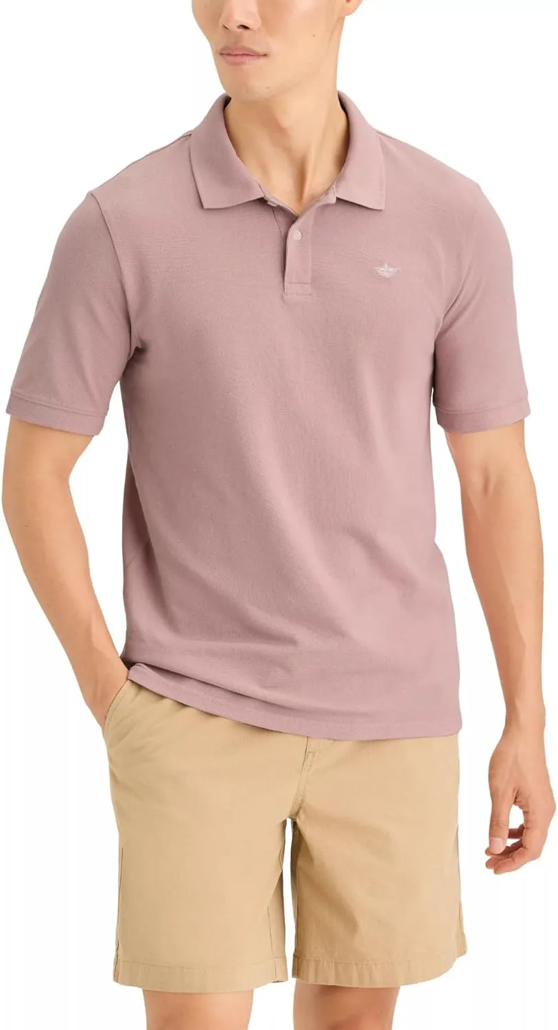 Dockers Men's Slim Fit Short Sleeve Polo
