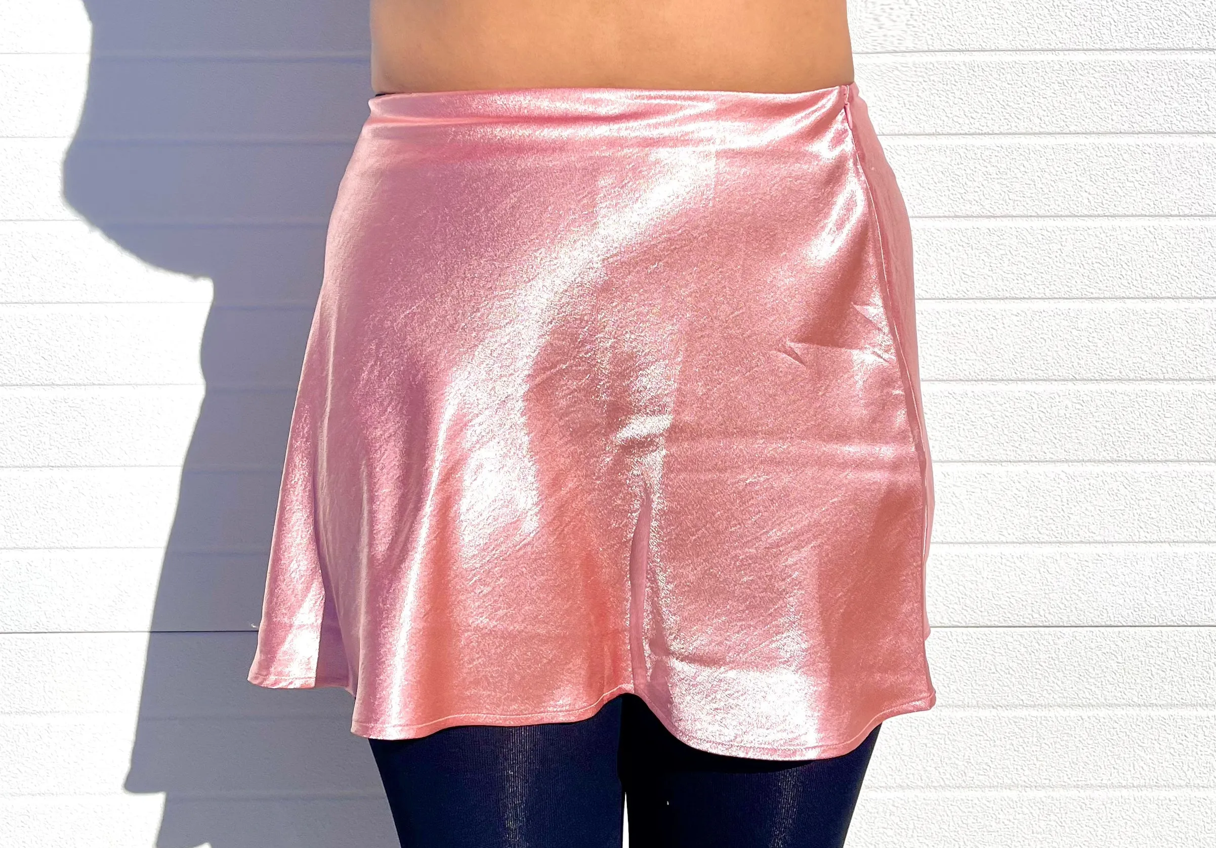 DOUBLE ZERO- Skater Mini Skirt