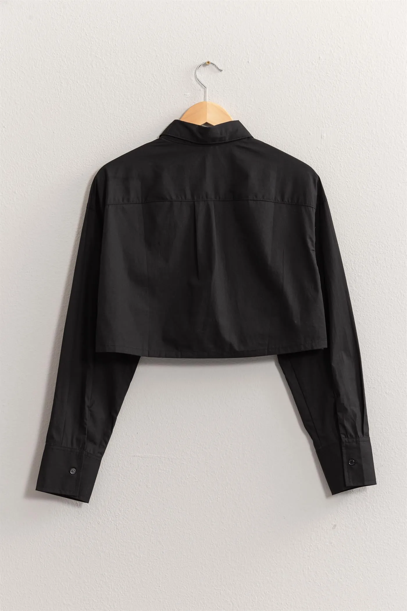 DZ24F863-BUTTON-UP SHIRT WITH FRONT POCKETS