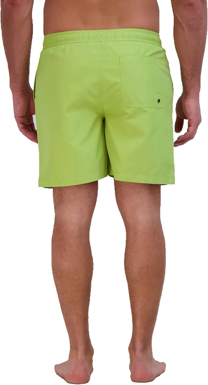 Eddie Bauer Men's SPF 50  Volley Swim Trunk - Fun Designs, Comfortable and Stylish, 7" Inseam