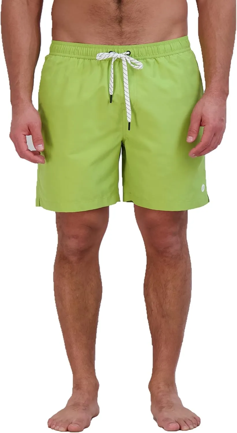 Eddie Bauer Men's SPF 50  Volley Swim Trunk - Fun Designs, Comfortable and Stylish, 7" Inseam
