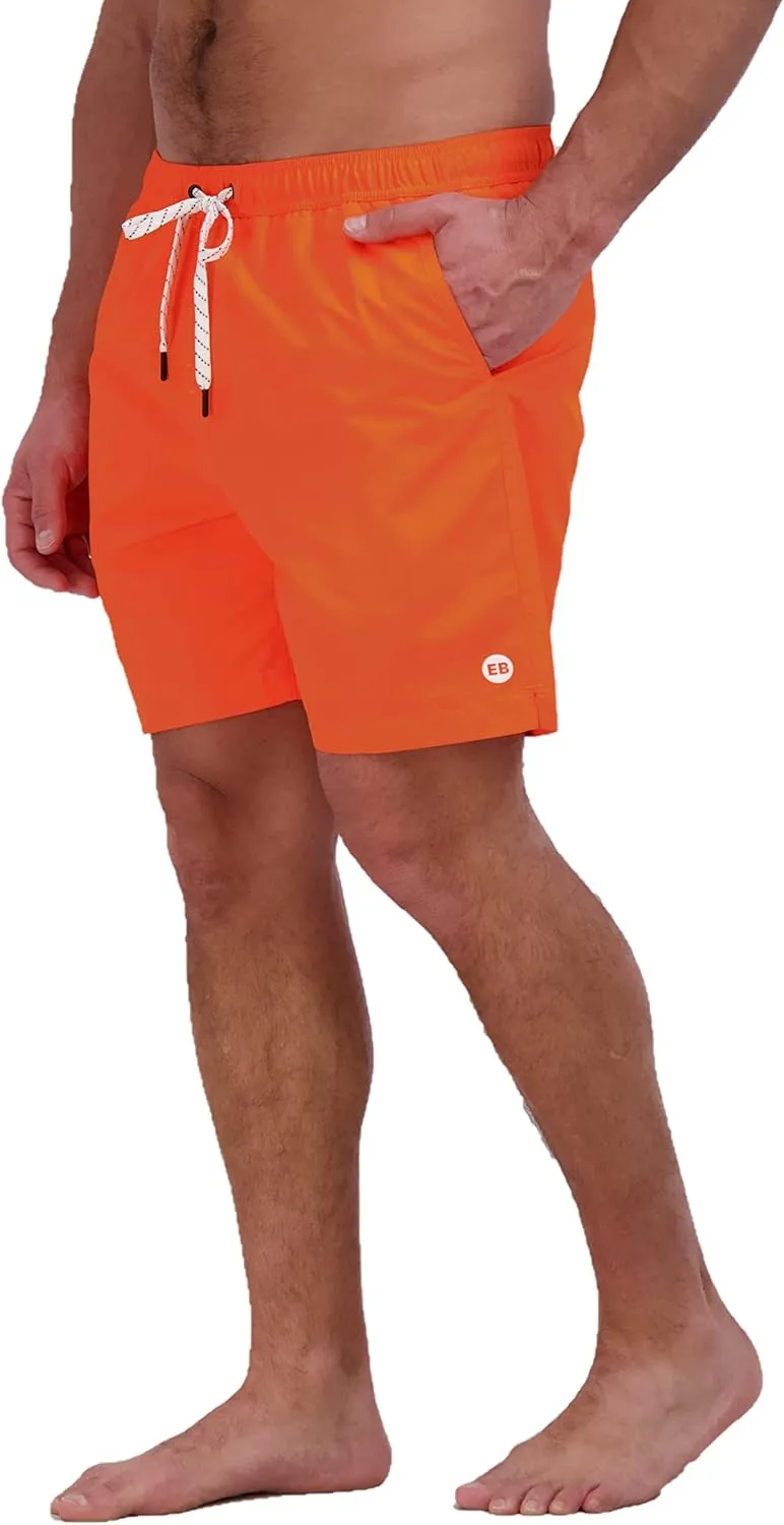 Eddie Bauer Men's SPF 50  Volley Swim Trunk - Fun Designs, Comfortable and Stylish, 7" Inseam