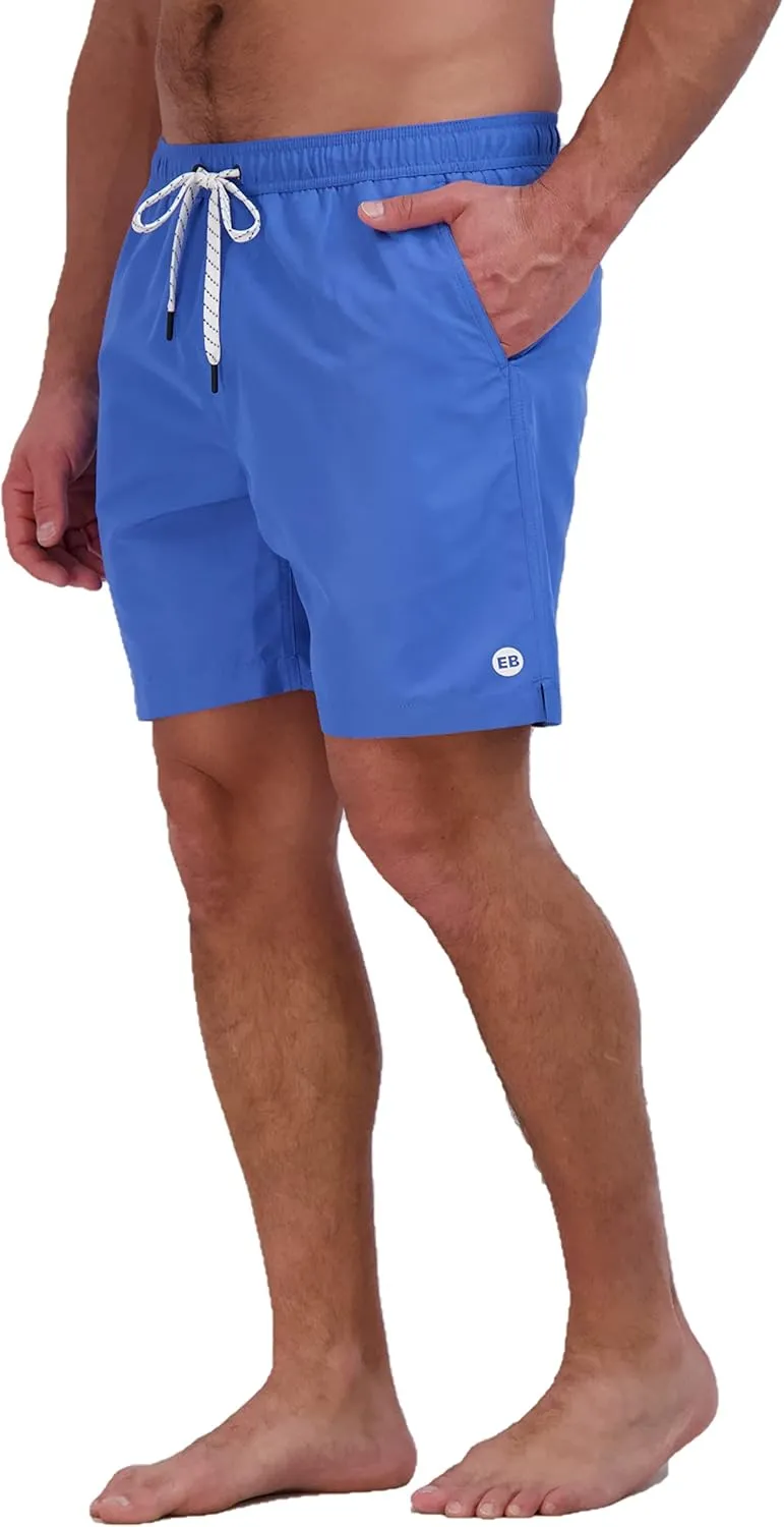Eddie Bauer Men's SPF 50  Volley Swim Trunk - Fun Designs, Comfortable and Stylish, 7" Inseam