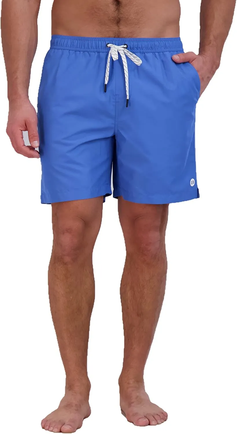 Eddie Bauer Men's SPF 50  Volley Swim Trunk - Fun Designs, Comfortable and Stylish, 7" Inseam