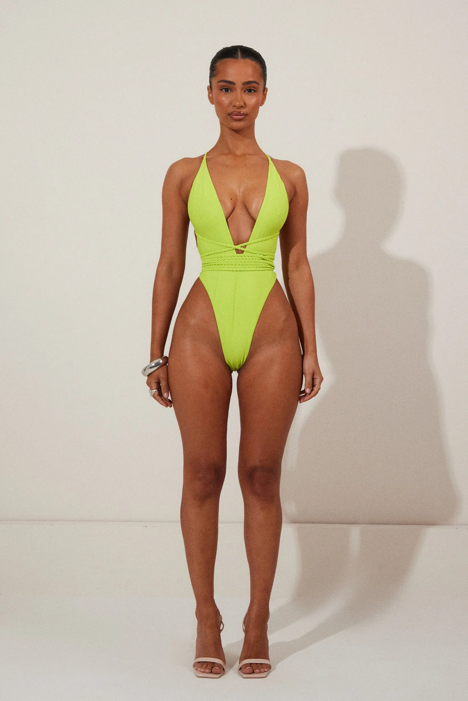 Fishtail Swim - Lime