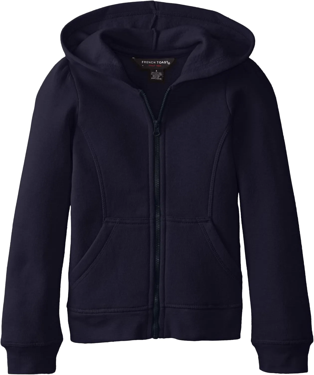 French Toast Girls' Long Sleeve Fleece Hoodie