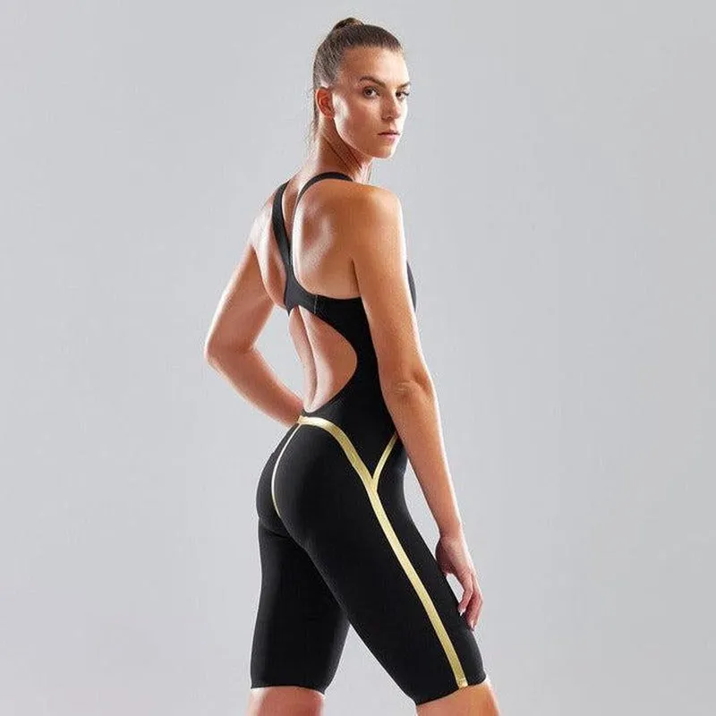 Funkita Ladies Apex Predator X Freeback Kneeskin | Still Black