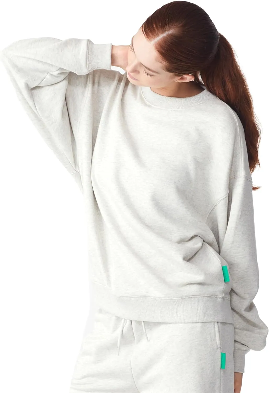 Future Planet Womens Saturn Premium Pullover French Terry Soft Cotton Crewneck Sweatshirt Loose Fit