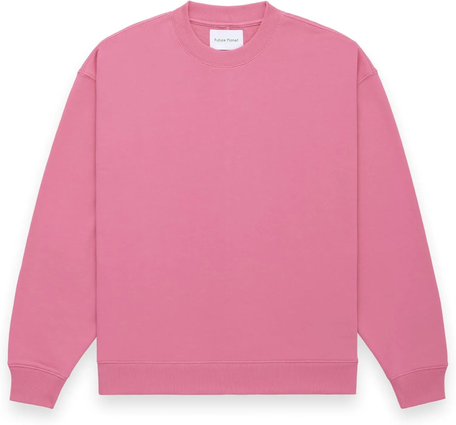 Future Planet Womens Saturn Premium Pullover French Terry Soft Cotton Crewneck Sweatshirt Loose Fit