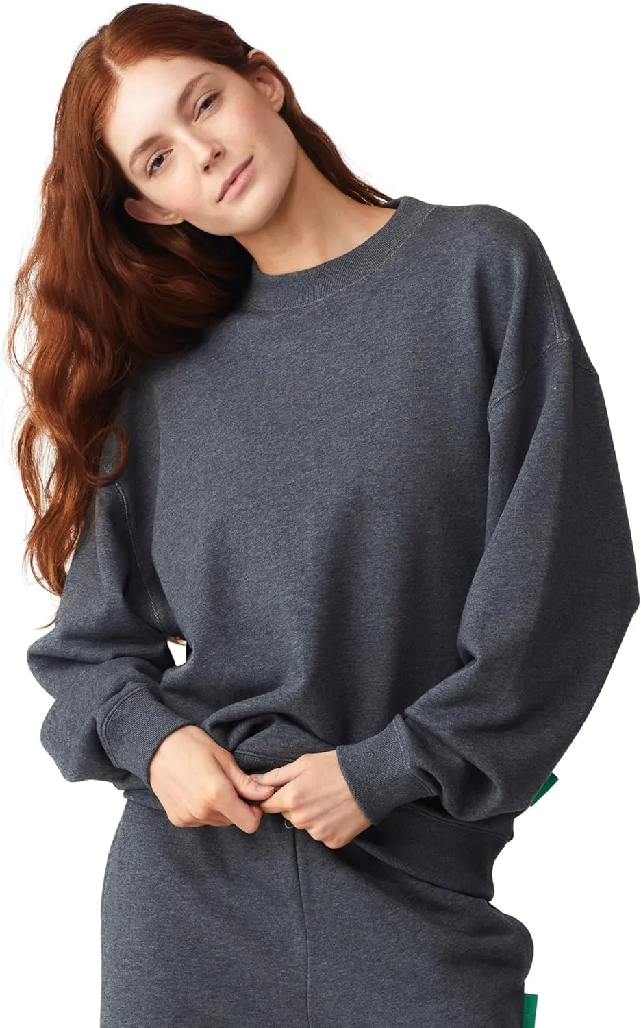 Future Planet Womens Saturn Premium Pullover French Terry Soft Cotton Crewneck Sweatshirt Loose Fit