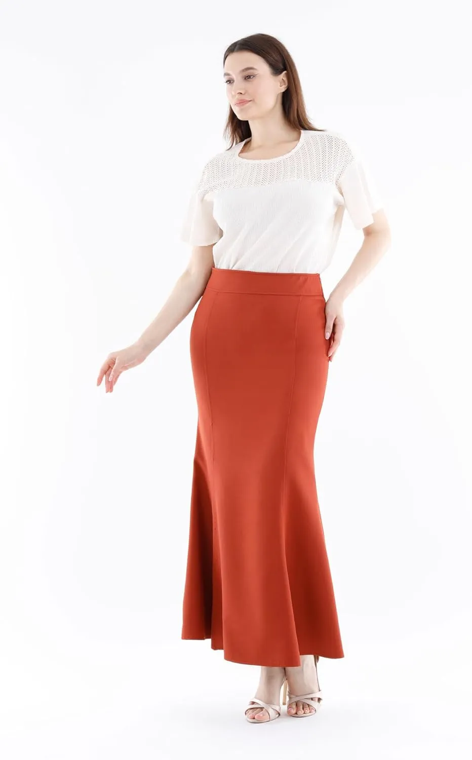 G-Line Maxi Skirts for Women, Mermaid Skirt, Fishtail Style Full Length Long Skirt, Flowy Skirt, Casual Long Skirts for Women