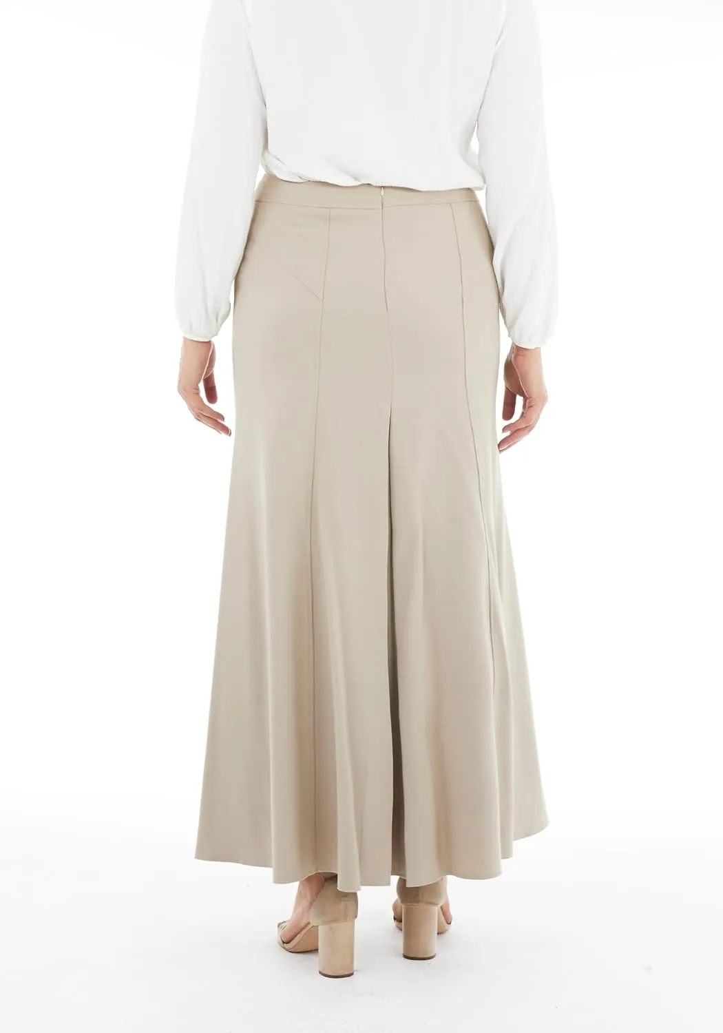G-Line Mermaid Maxi Skirt - Fishtail Skirt for Women, High Waisted Skirt, Maxi Skirt with Slit, Long Skirts for Women (L-4XL)