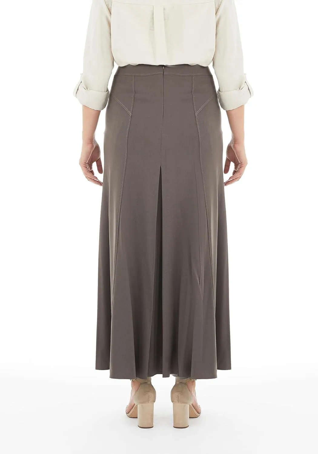 G-Line Mermaid Maxi Skirt - Fishtail Skirt for Women, High Waisted Skirt, Maxi Skirt with Slit, Long Skirts for Women (L-4XL)