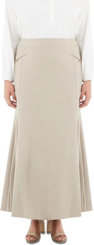 G-Line Mermaid Maxi Skirt - Fishtail Skirt for Women, High Waisted Skirt, Maxi Skirt with Slit, Long Skirts for Women (L-4XL)