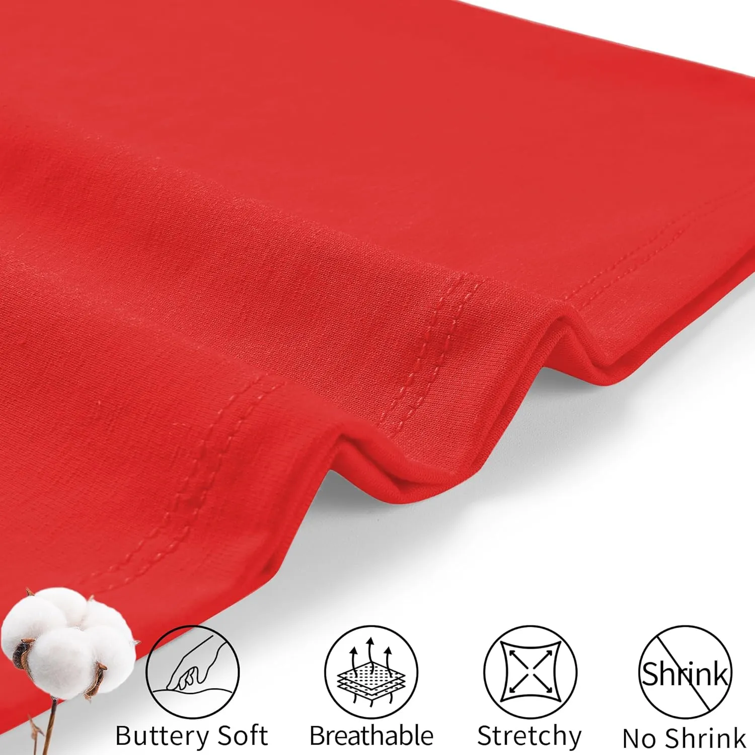 Girls Tank Top - Soft Cotton Round Neck Sleeveless Stretch Undershirt for Kids 2T-14 Years