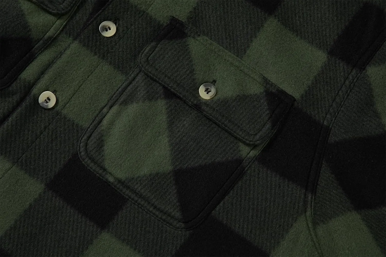 Heavy Thick Flannel Plaid Jacket Sherpa Fleece Lined Hoodies for Men Zip Up Winter Warm Coat Buffalo Zipper Sweatshirt