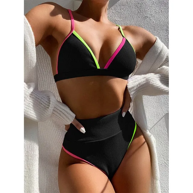 High Waist Brazilian Bikini