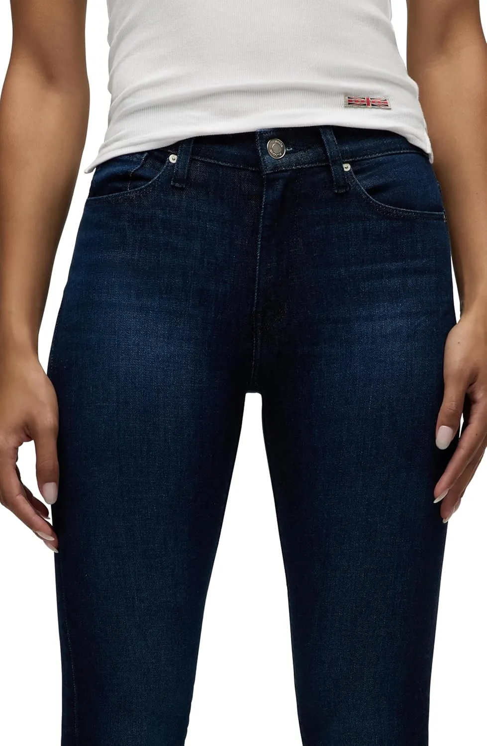 HUDSON Women's Barbara High Rise Petite Bootcut Jean