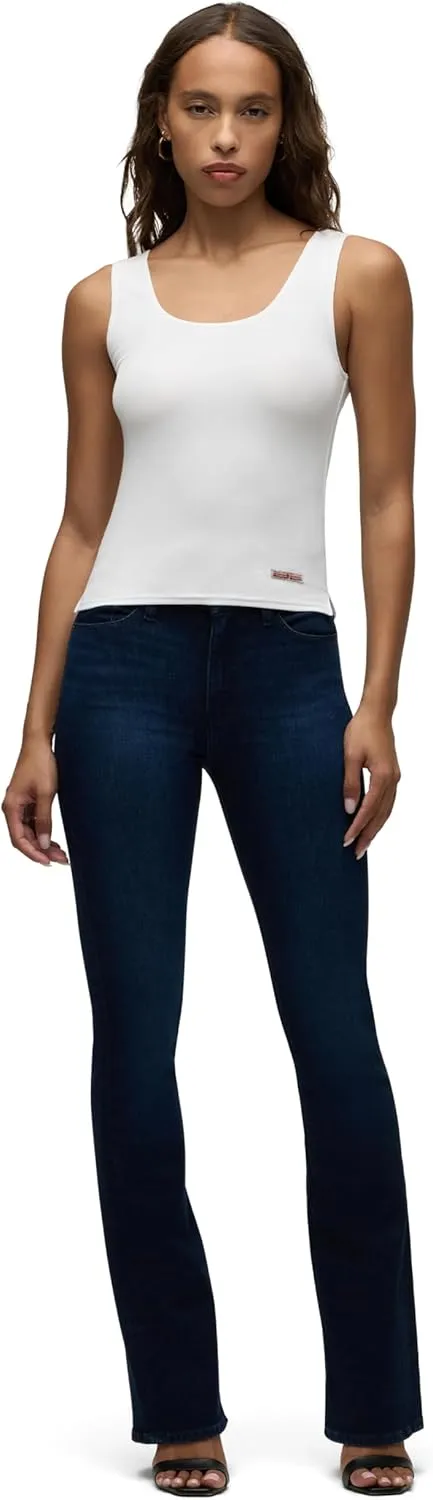 HUDSON Women's Barbara High Rise Petite Bootcut Jean