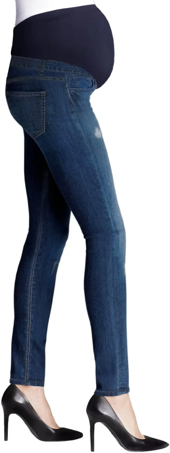 Hybrid & Company Stylish and Comfortable Women Super Stretchy Maternity Jeans