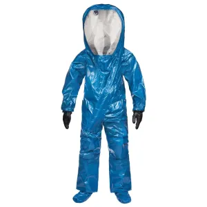 INT640B-4XL Lakeland Suit Interceptor®, Chemical, Blue, Heat Sealed Plus