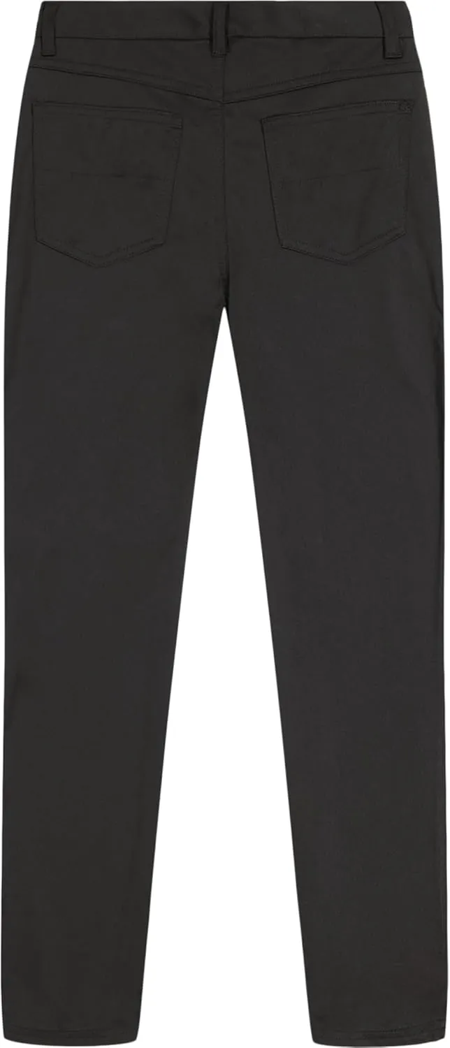 IZOD Boys' School Uniform Twill Pants, Flat Front & Comfortable Waistband with 5 Pockets