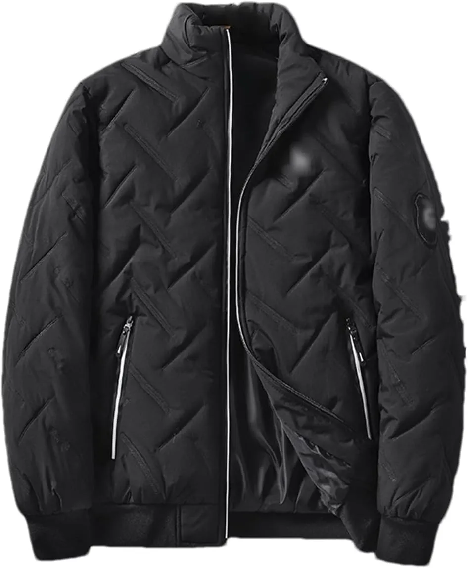 Jacket Men Thick Jackets Parkas Autumn Winter Cotton Padded Puffer Jackets Harajuku Casual Coats Clothes