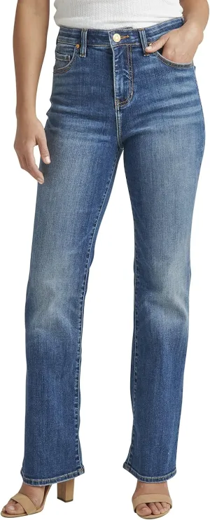 JAG Women's Phoebe High Rise Bootcut Jeans