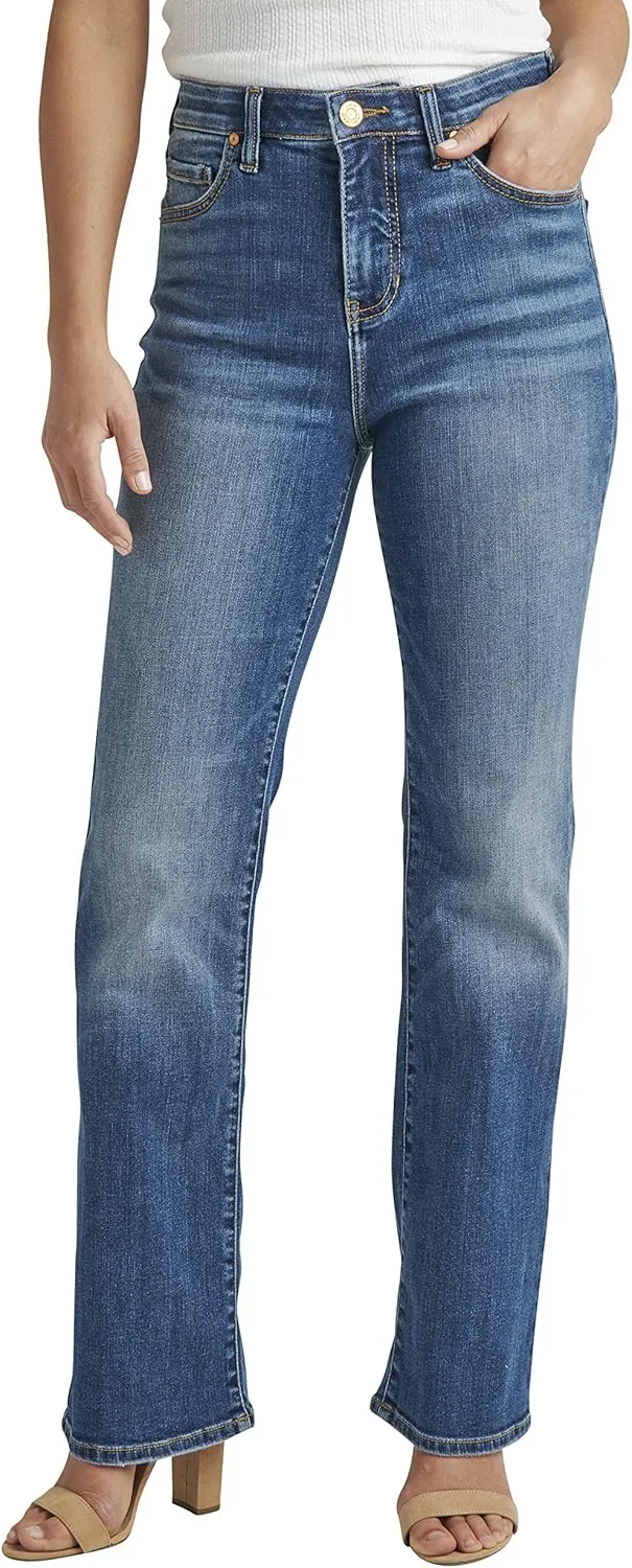 JAG Women's Phoebe High Rise Bootcut Jeans