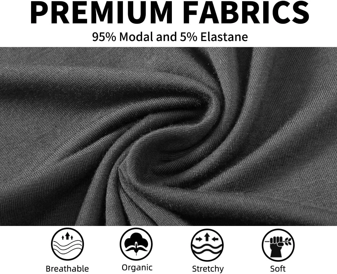 JINSHI Womens Pajama Pants with Pockets Soft Comfortable Lightweight Elastic Drawstring Modal Pajama Bottoms Lounge Pants