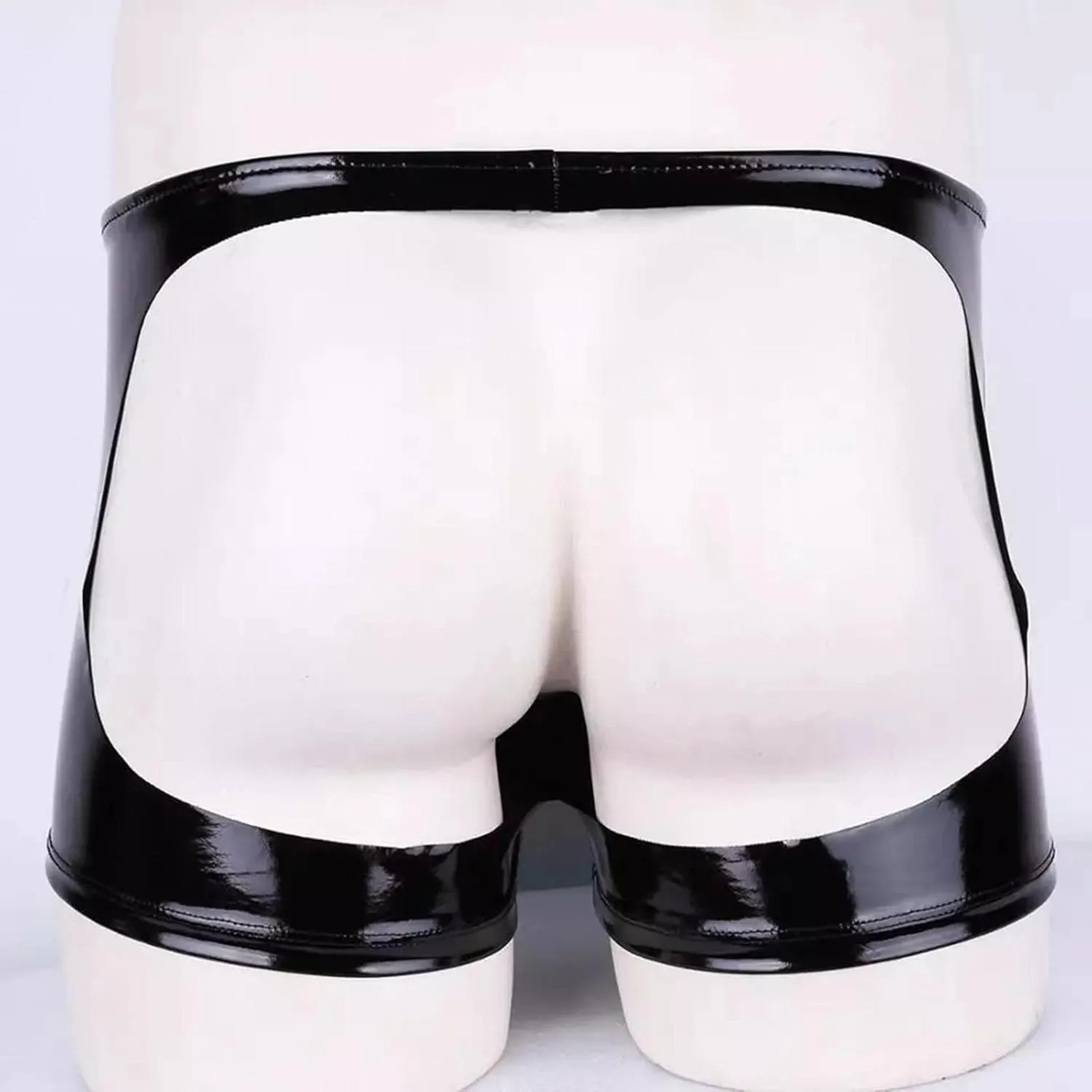 Jockstrap Athletic Supporters for Men Cut Out Back Bikini Briefs Soft Cotton Thong Knickers Underpants